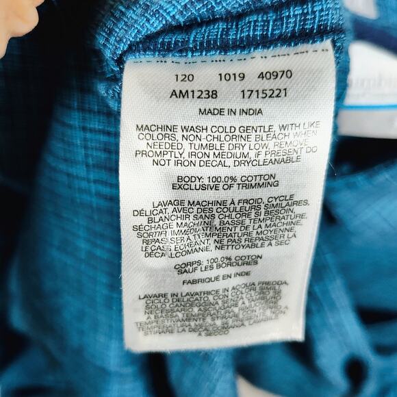 Columbia Regular Fit Men's Small Button-Down Short Sleeve Plaid Shirt NWT - Picture 7 of 8